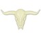 Party Central Club Pack of 24 White Western Longhorn Steer Skulls Party Decorations 29"